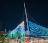 'India–Israel friendship shines bright' as Jerusalem’s Chords Bridge glows in tricolour