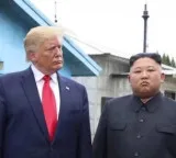 Trump posts photo with North Korean leader Kim, says 'we get along great'