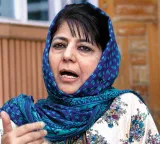 Mehbooba Mufti says I also support Article 370 and I am also a Dimagi Naxal