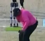 Tragic incident in cricket match Umpire in ICU after being hit by shot