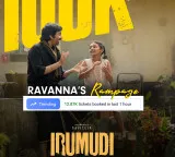 Irumudi grand release tomorrow Ravanna rampage in advance bookings