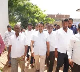 Jupally Krishna Rao cleans toilets at Pentlavelli Revenue Office