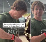 Jonty Rhodes I am more Indian than you says former cricketer while eating Panipuri