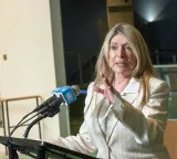 UN General Assembly holds dialogues with candidates for next secretary-general