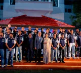 India High Commissioner hosts Team India ahead of Colombo Test