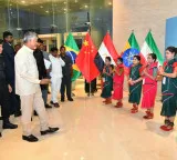 Chandrababu Naidu attends BRICS Sports Ministers Gala Dinner in Visakhapatnam