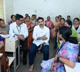 Nara Lokesh interacts with students and teachers as one among them