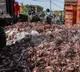 Illegal transport of chicken waste from Hyderabad to AP 100 tons seized