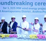 Nara Lokesh lays foundation for 10000 crore Suzlon project in Rayalaseema