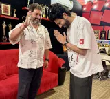 Anirudh Ravichander seeks blessings from Kasarla Shyam as photo goes viral