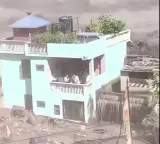 Nepal flood havoc only one house survived the massive flow