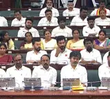 Rare scene in Tamil Nadu Assembly CM Vijay sits in ministers seats