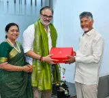 Nagababu meets CM Chandrababu on a courtesy visit