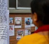 Nepal floods photos of loved ones at hospital gate