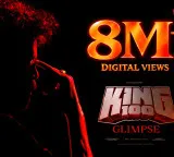 Nagarjuna King 100 glimpse sensation record views for his 100th film