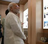 PM Modi visits Mahatma Gandhi Centre at Tashkent State University of Oriental Studies