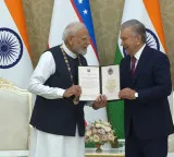Uzbekistan confers its highest honour 'Oliy Darajali Do’stlik’ Order on PM Modi