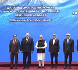 PM Modi poses for group photograph with SCO leaders at 26th Summit in Bishkek