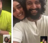 Nani joins Keerthy Suresh's Onam celebration over video call