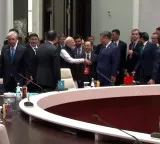 PM Modi, Chinese Prez Xi Jinping shake hands, interact at SCO Summit in Bishkek