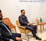 Kiren Rijiju holds series of bilateral talks on sidelines of NAM Summit in Belgrade