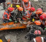 Nepal miracle as two workers rescued alive from tunnel after nine days