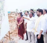 Revanth Reddy inspected degree and gurukul building constructions in Kodangal constituency