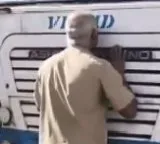Paul Kurian KSRTC driver emotional farewell to bus goes viral