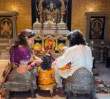 Ram Charan family celebrates Sri Krishna Janmashtami with adorable Krishna and Radhas