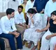 Nara Lokesh visits family of TDP leader Vasanth Kumar