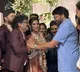 Megastar Chiranjeevi attends Chandrabose son wedding reception