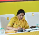 Vemireddy Prashanthi Reddy presentation on P4-Vision 2047 at TDP Conclave