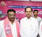 K Chandrashekar Rao hosts BRSLP meeting as Congress MLA makes surprise appearance