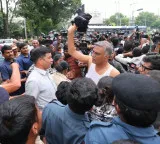 BRS leaders detained amid ruckus at Telangana Assembly entrance
