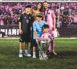 Lionel Messi's son Mateo leads Inter Miami Academy to Naples Cup title
