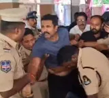 BRS leader Manne Krishank arrested