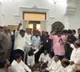 High tension in Telangana Council Marshals drag out MLC Tata Madhu