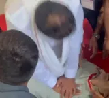 Minister Srihari saves official life by performing CPR in Assembly premises