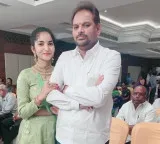 Majji Srinivasa Rao joins TDP in the presence of Chandrababu Naidu along with his daughter