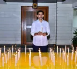 Chandrababu 53 days in jail Nara Lokesh lights 53 candles