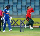 Indian Womens Cricket Team limited to moderate score in Asia Cup Semifinal against Bangladesh