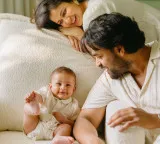Varun Tej-Lavanya Tripathi reveal son Vaayuv's face as he turns 1
