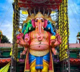 Khairatabad Ganesh idol unveiled first puja tomorrow