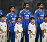 1st T20I: 'Vande Mataram' played at the Arun Jaitley Stadium before India and Afghanistan national anthems