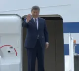 Chinese President Xi Jinping departs from Delhi after attending BRICS Summit
