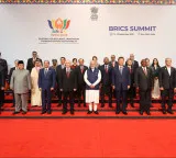 PM Modi joins world leaders for family photo on second day of BRICS Summit in New Delhi
