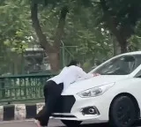 Lucknow man drags girlfriend on car bonnet in shocking incident