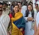 Upasana Konidela performs special prayers at Mantralayam