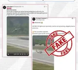 Mig-29 crash video Center exposes Pakistans fake propaganda