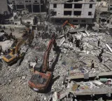 Multi-storey building collapses in Gaza; 21 including 11 kids killed